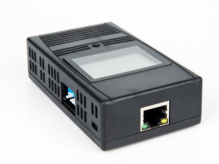 智能的雙網口機柜型溫濕度傳感器